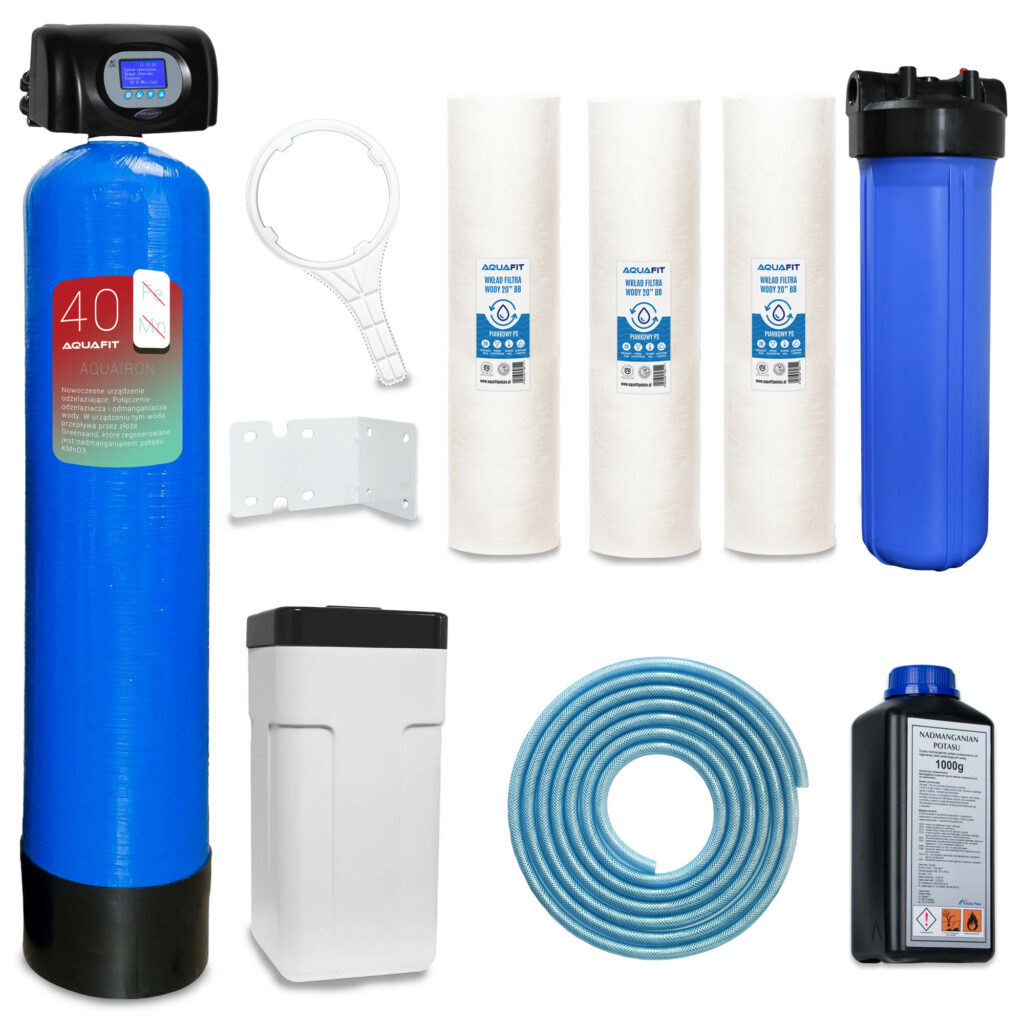 Odżelaziacz Odmanganiacz Aquafit Aquairon 40 – Starter Pack