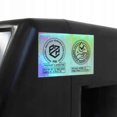 Hologram zmiękczacza Aquafit Hologram zmiękczacza Aquafit